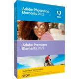 Adobe Photoshop & Premiere Elements 2022 1 licence(s), Logiciel Anglais, 1 licence(s), Windows 10,Windows 11, Mac OS X 10.15 Catalina,Mac OS X 11.0 Big Sur, 8192 Mo, Intel 6th Gen