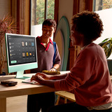 Apple iMac 59,62 cm (24") M4 2024 CTO, Systéme-MAC Vert/vert clair