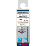 Bosch Bosc 10 Std. Metallbohrer HSS-Co 1,0x12x, Perceuse 