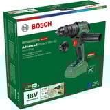 Bosch Perceuse-visseuse à percussion sans fil AdvancedImpact 18V-80 QuickSnap Solo, Perceuse/visseuse Vert