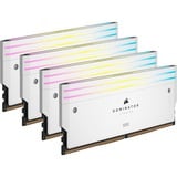 Corsair Dominator Titanium RGB 64 Go DDR5-6400 (4x 16 Go) mémoire vive Blanc, CMP64GX5M4B6400C32W, XMP 3.0