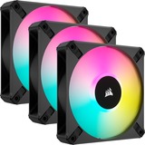 Corsair iCUE AF120 RGB ELITE + Lighting Node CORE, Ventilateur de boîtier Noir