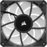 Corsair iCUE AF120 RGB ELITE + Lighting Node CORE, Ventilateur de boîtier Noir