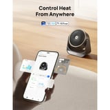 DREO Chauffage soufflant 714S, Radiateur soufflant Noir