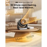 DREO Chauffage soufflant 714S, Radiateur soufflant Noir