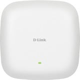 D-Link Nuclias Connect ‑ Point d’accès PoE bibande AX3600 Wi‑Fi 6 2,4 GHz, 5 GHz, 3600 Mbit/s, 64-bit WEP, 128-bit WEP, SSH, SSL/TLS, WPA, WPA-Enterprise, WPA-PSK, WPA2, WPA2-Enterprise, WPA3,..., 10,100,1000,2500 Mbit/s