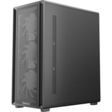 DeepCool CC550 4F boîtier midi tower Noir | 2x USB-A | 1x USB-C | RGB | Window