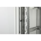 Digitus Armoire réseau série Unique - 800x800 mm (LxP), Armoire informatique Gris clair
