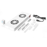 Digitus Porte-bagages de toit pour une installation variable de 19 pouces, Module de ventilation Gris