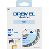 Dremel Lame de scie circulaire pour bois Blueprint 85 mm 