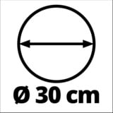 EINHELL 4144015 Accessoire de nettoyeur à pression Nettoyeur pour patio, Brosses de lavage Rouge/Noir, Nettoyeur pour patio, Einhell, TC-HP 90, 310 mm, 130 mm, 465 m