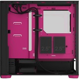 Fractal Design Design Pop Air RGB Magenta Core TG Clear Tint, Boîtier PC Noir/Magenta