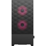 Fractal Design Design Pop Air RGB Magenta Core TG Clear Tint, Boîtier PC Noir/Magenta