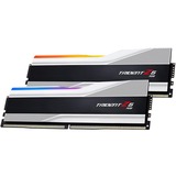 G.Skill 64 Go DDR5-6400 Kit, Mémoire vive Argent/Noir, F5-6400J3239G32GX2-TZ5RS, Trident Z5 RGB, XMP