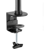 HAGOR 8709 support d'écran plat pour bureau 68,6 cm (27") Noir, Support de moniteur Noir, Pince, 8 kg, 38,1 cm (15"), 68,6 cm (27"), 100 x 100 mm, Noir