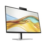 HP Pro 524pm Moniteur de conférence 23.8" Noir/argent, 1x DisplayPort, 1x HDMI, 2x USB-C, 3x USB-A, 1x RJ-45, 8 pouces - 524pm, 60,5 cm (23.8"), 1920 x 1080 pixels, Full HD, LCD, 5 ms, Noir
