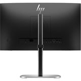 HP Pro 524pm Moniteur de conférence 23.8" Noir/argent, 1x DisplayPort, 1x HDMI, 2x USB-C, 3x USB-A, 1x RJ-45, 8 pouces - 524pm, 60,5 cm (23.8"), 1920 x 1080 pixels, Full HD, LCD, 5 ms, Noir