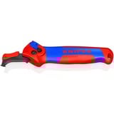 KNIPEX Couteau à dénuder 16 50 145 SB, Abisolier et outil de démontage Rouge/Bleu
