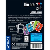 KOSMOS Les trois ??? Kids - Alerte football, Jeu de cartes 