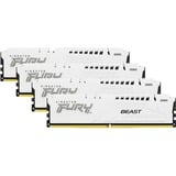 Kingston FURY 128 Go DDR5-5200 Quad-Kit, Mémoire vive Blanc