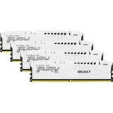 Kingston FURY 128 Go DDR5-5200 (4x 32 Go) mémoire vive Blanc, KF552C40BWK4-128, XMP 3.0