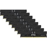 Kingston FURY FURY 256 Go 6400 MT/s DDR5 ECC Reg CL32 DIMM (kit de 8) Renegade Pro XMP, Mémoire vive Noir, 256 Go, 8 x 32 Go, DDR5, 288-pin DIMM, Noir