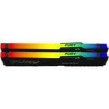 Kingston FURY Kit DDR5-5200 16 Go, Mémoire vive Noir, KF552C40BBAK2-16, Beast RGB, XMP 2.0
