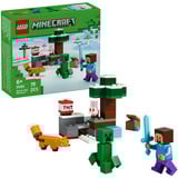 LEGO LEGO Minecraft L'aventure de Steve dans la taïga, Jouets de construction 