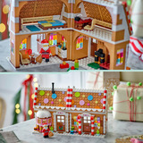 LEGO Maison en pain d'épices de Noël, Jouets de construction Jeu de construction, 10 an(s), Plastique, 498 pièce(s), 704 g