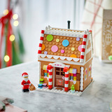 LEGO Maison en pain d'épices de Noël, Jouets de construction Jeu de construction, 10 an(s), Plastique, 498 pièce(s), 704 g
