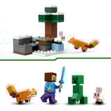LEGO Minecraft L'aventure de Steve dans la taïga, Jouets de construction 