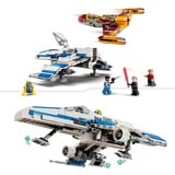LEGO Star Wars - L’E-wing de la Nouvelle République contre le chasseur de Shin Hati, Jouets de construction 75364