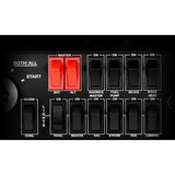 Logitech G Saitek Pro Flight Switch Panel, Tableau de bord Noir, PC