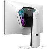 MSI MPG 274URDFWDE E16M QLED 27" 4K Ultra HD Moniteur gaming Blanc/noir, 1x DisplayPort, 2x HDMI, 1x USB-C, 2x USB-A, 160 Hz, 68,6 cm (27"), 3840 x 2160 pixels, 4K Ultra HD, LED, 0,5 ms, Noir, Blanc