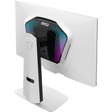 MSI MPG 274URDFWDE E16M QLED 27" 4K Ultra HD Moniteur gaming Blanc/noir, 1x DisplayPort, 2x HDMI, 1x USB-C, 2x USB-A, 160 Hz, 68,6 cm (27"), 3840 x 2160 pixels, 4K Ultra HD, LED, 0,5 ms, Noir, Blanc