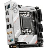 MSI MPG B760I EDGE WIFI carte mère socket 1700 Argent, RAID, 2.5 Gb-LAN, WLAN, BT, Sound, Mini-ITX