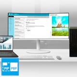 MSI Modern MD342CQPWDE écran plat de PC 86,4 cm (34") 3440 x 1440 pixels UltraWide Quad HD LCD Blanc Moniteur incurvé  Blanc, 86,4 cm (34"), 3440 x 1440 pixels, UltraWide Quad HD, LCD, 4 ms, Blanc