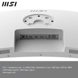 MSI Modern MD342CQPWDE écran plat de PC 86,4 cm (34") 3440 x 1440 pixels UltraWide Quad HD LCD Blanc Moniteur incurvé  Blanc, 86,4 cm (34"), 3440 x 1440 pixels, UltraWide Quad HD, LCD, 4 ms, Blanc