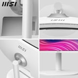 MSI Modern MD342CQPWDE écran plat de PC 86,4 cm (34") 3440 x 1440 pixels UltraWide Quad HD LCD Blanc Moniteur incurvé  Blanc, 86,4 cm (34"), 3440 x 1440 pixels, UltraWide Quad HD, LCD, 4 ms, Blanc
