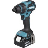 Makita Perceuse-visseuse sans fil avec système de tête interchangeable DDF491RTJ, 18 Volts, Perceuse/visseuse Bleu/Noir