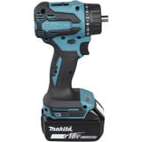 Makita Perceuse-visseuse sans fil avec système de tête interchangeable DDF491RTJ, 18 Volts, Perceuse/visseuse Bleu/Noir