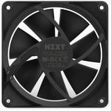 NZXT F120 RGB Single 120x120x26, Ventilateur de boîtier Noir, Connecteur de ventilateur PWM à 4 broches