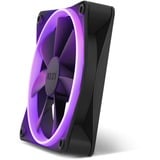 NZXT F120 RGB Single 120x120x26, Ventilateur de boîtier Noir, Connecteur de ventilateur PWM à 4 broches