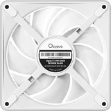 Ocypus Sigma F12 ARGB ventilateur de boîtier Blanc, 120 x 120 x 25 mm, PWM