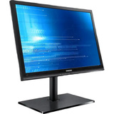 Samsung 24" Moniteur Noir, 1x DisplayPort, 1x DVI, 1x VGA, 2x USB-A