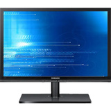 Samsung 24" Moniteur Noir, 1x DisplayPort, 1x DVI, 1x VGA, 2x USB-A