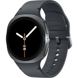 Samsung Galaxy Watch 8 3,3 cm (1.3") AMOLED 40 mm Numérique 438 x 438 pixels Écran tactile Graphite Wifi GPS (satellite), Smartwatch Gris foncé, 3,3 cm (1.3"), AMOLED, Écran tactile, 32 Go, GPS (satellite), 30 g
