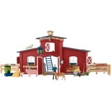 Schleich FARM WORLD Ranch Américain, Jeu de construction Maison de jeux posée au sol, 3 an(s), Multicolore
