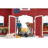 Schleich FARM WORLD Ranch Américain, Jeu de construction Maison de jeux posée au sol, 3 an(s), Multicolore