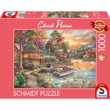 Schmidt Spiele Chuck Pinson : Rive en or du soir, Puzzle 